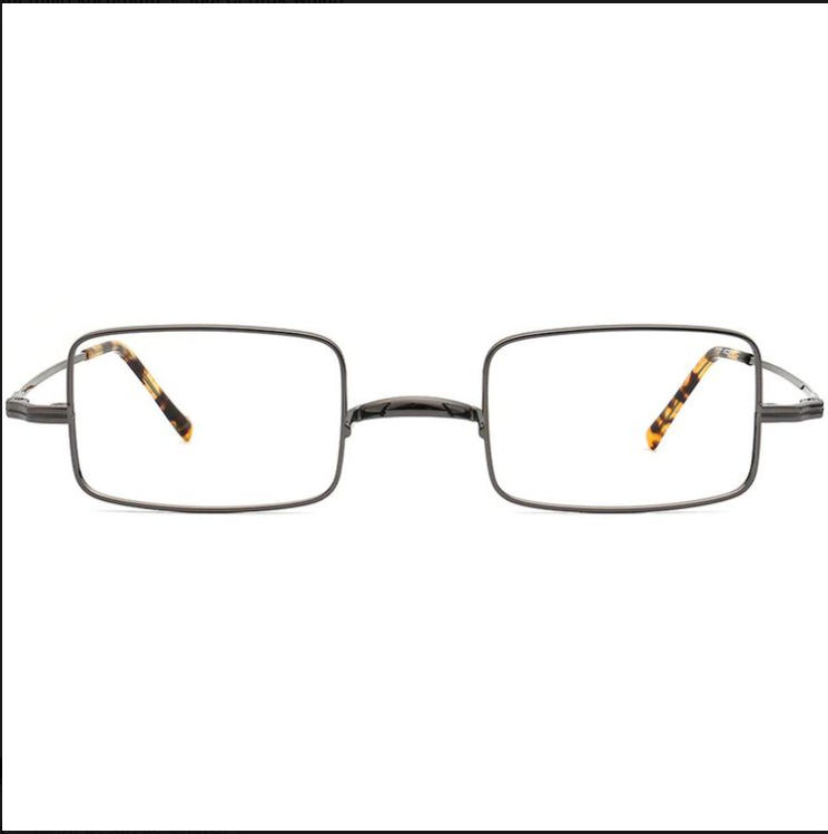 Kacamata Rectangular Vintage Metal